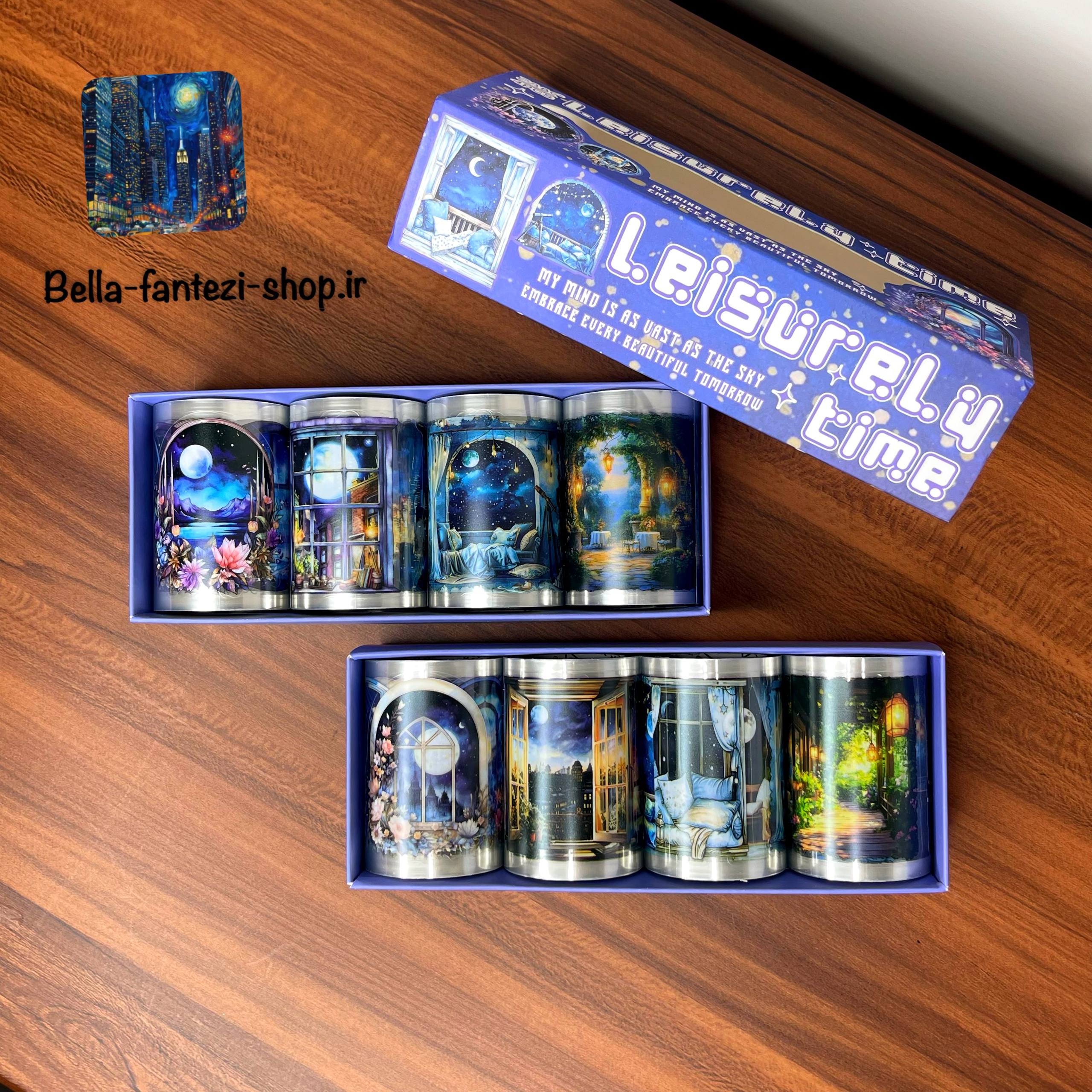 چسب واشی تم کهکشان ✨🩵🌌