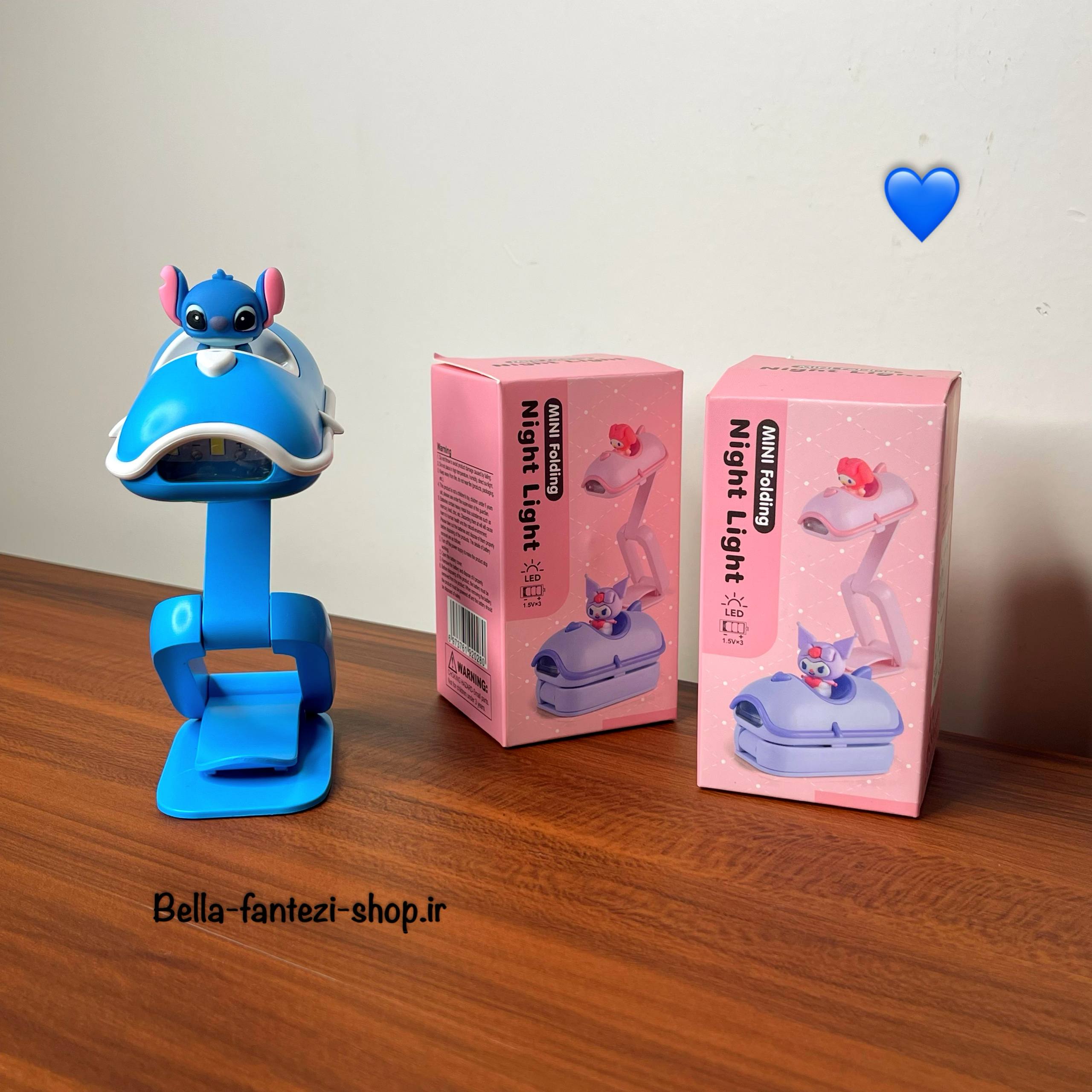 مینی چراغ مطالعه طرح استیچ